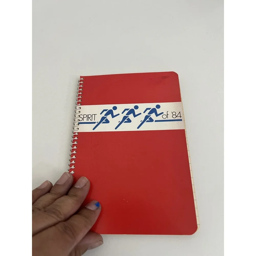 Vintage 1984 LA Olympic Inspired Games‎ Blank Note Pad Lot NEW! (Set of 4)